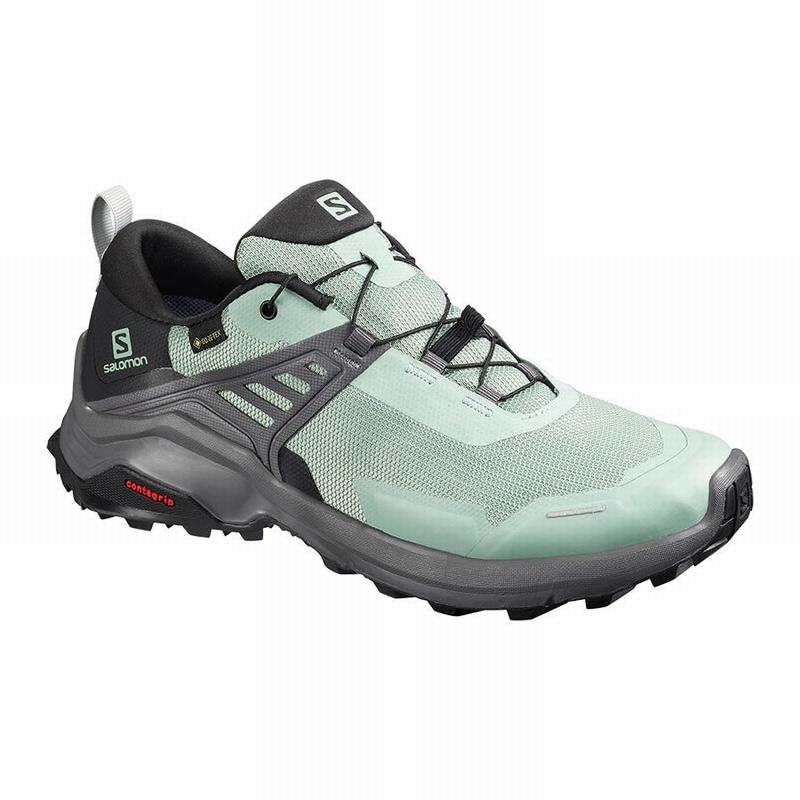 Zapatillas Trekking Salomon Mujer Verde / Negras - Salomon Argentina X RAISE GORE-TEX ,147065-MBI